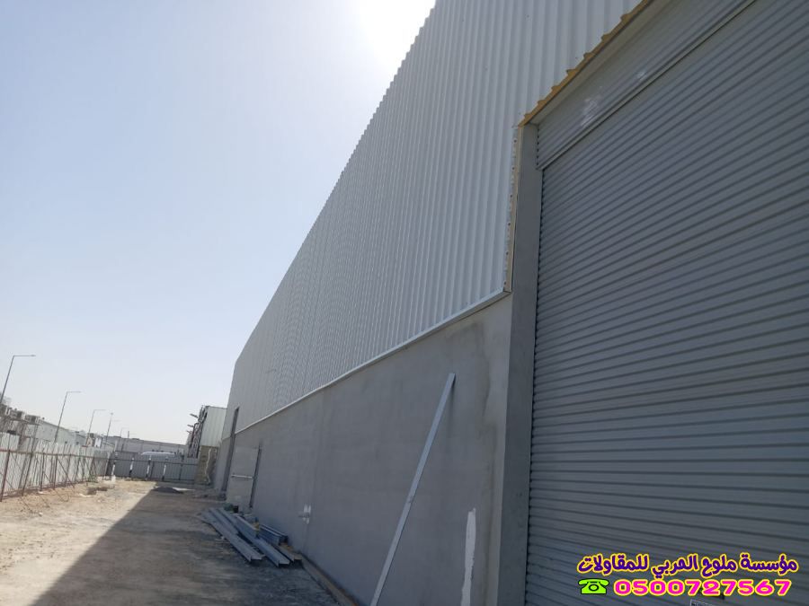 عرض سعر احترافي لتركيب هناجر ساندويتش بانل